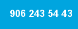 906 243 54 43 906 243 54 43